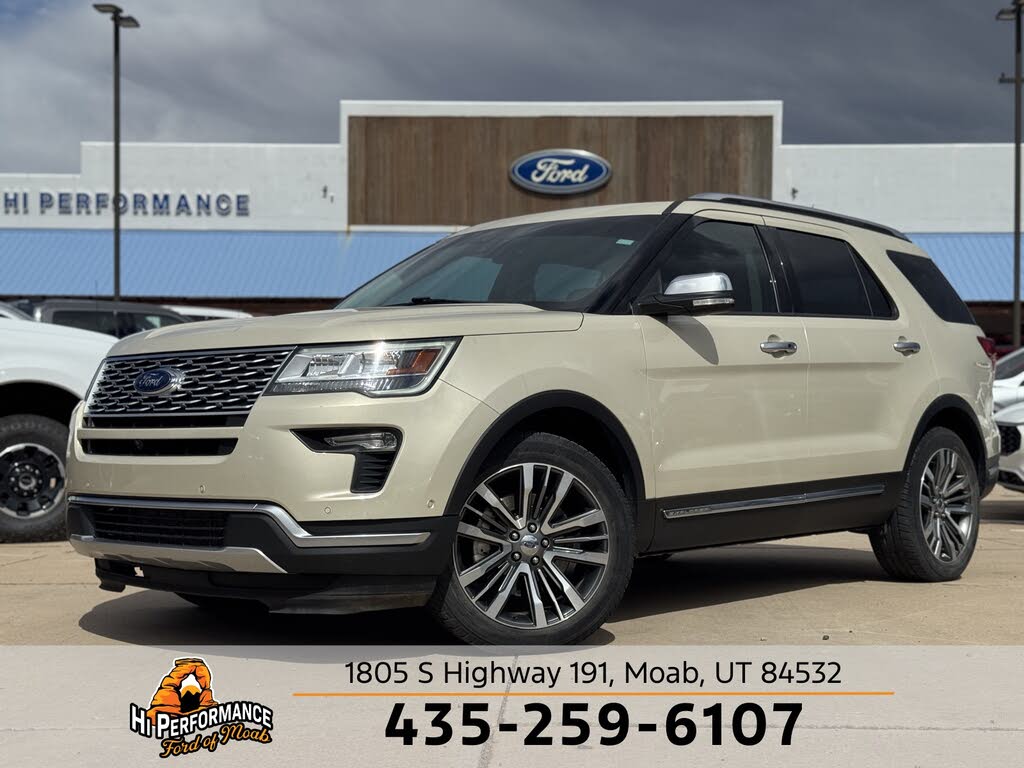 2018 Ford Explorer Platinum AWD