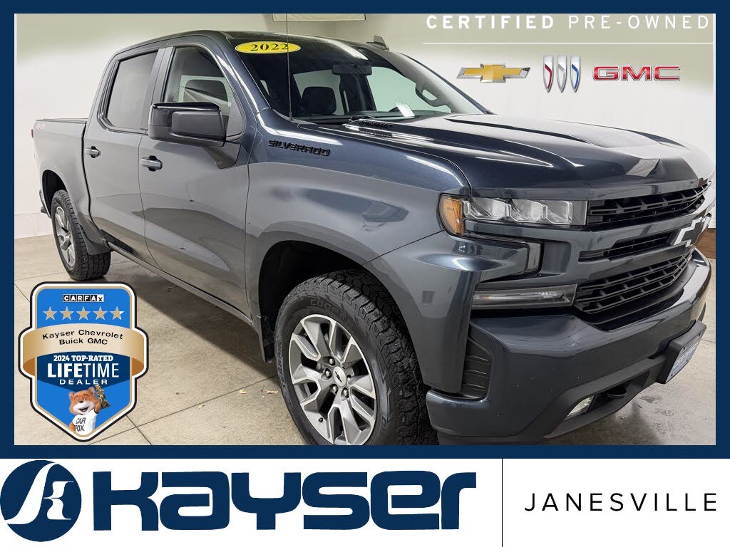 2022 Chevrolet Silverado 1500 RST Crew Cab 4WD