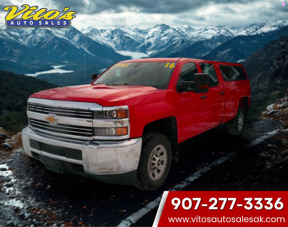 2016 Chevrolet Silverado 3500HD Work Truck Crew Cab LB 4WD
