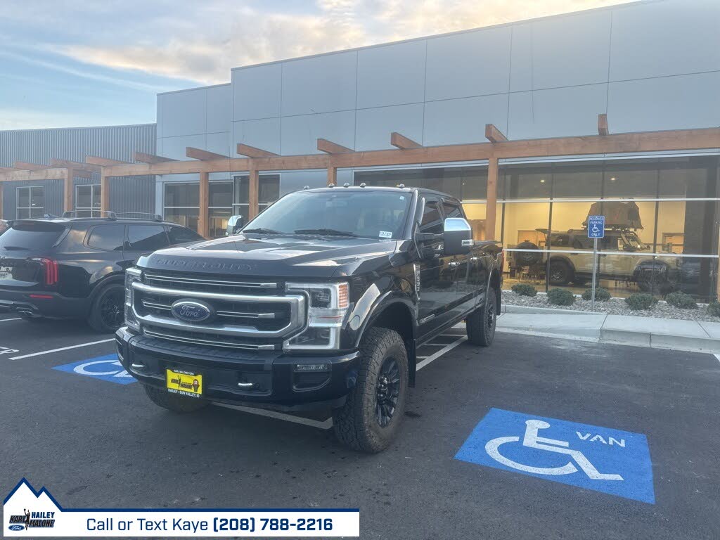 2020 Ford F-350 Super Duty Platinum Crew Cab 4WD