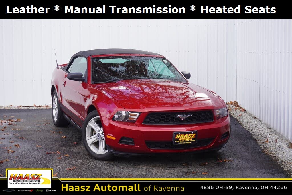 2010 Ford Mustang V6 Convertible RWD