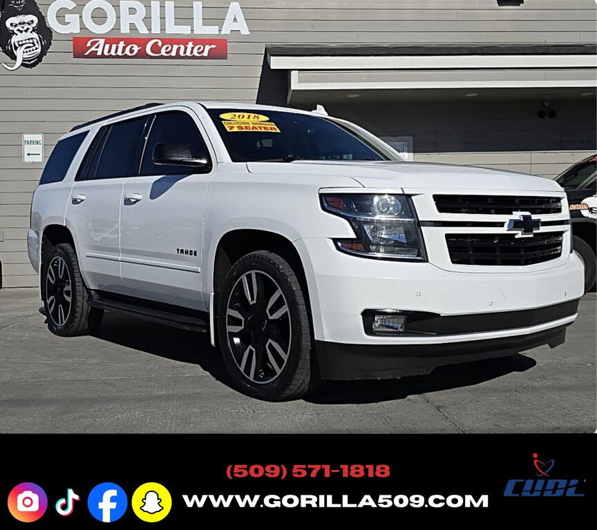 2018 Chevrolet Tahoe Premier 4WD