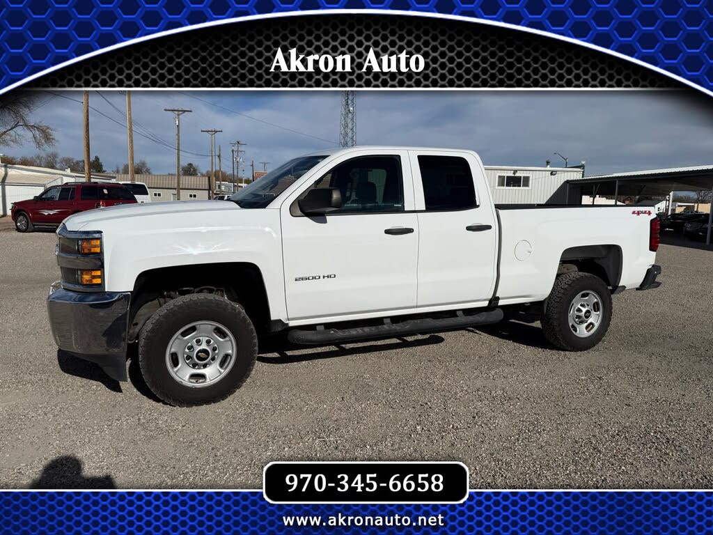2016 Chevrolet Silverado 2500HD Work Truck Double Cab 4WD