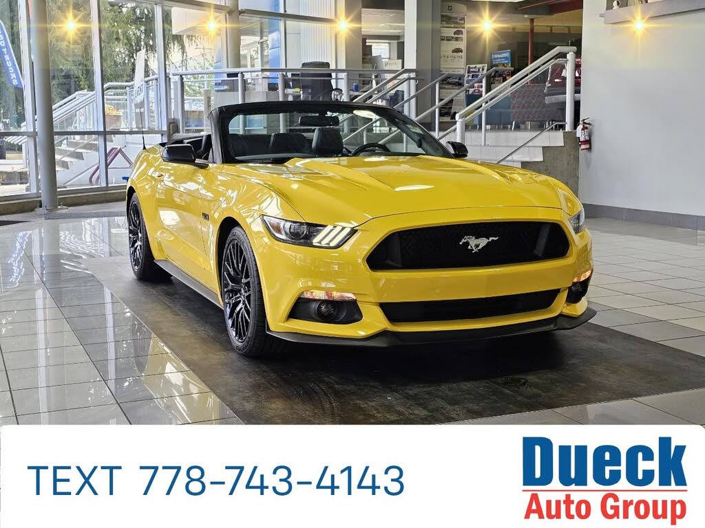 2016 Ford Mustang GT Premium Convertible RWD