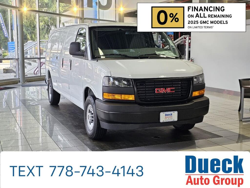 2025 GMC Savana Cargo 3500 RWD