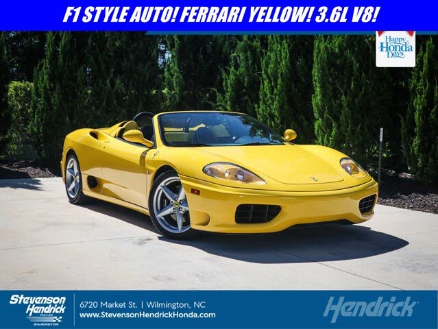 2001 Ferrari 360 Spider RWD