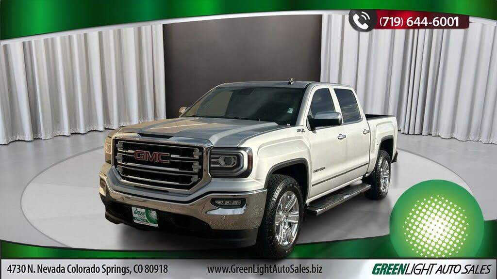 2018 GMC Sierra 1500 SLT Crew Cab 4WD