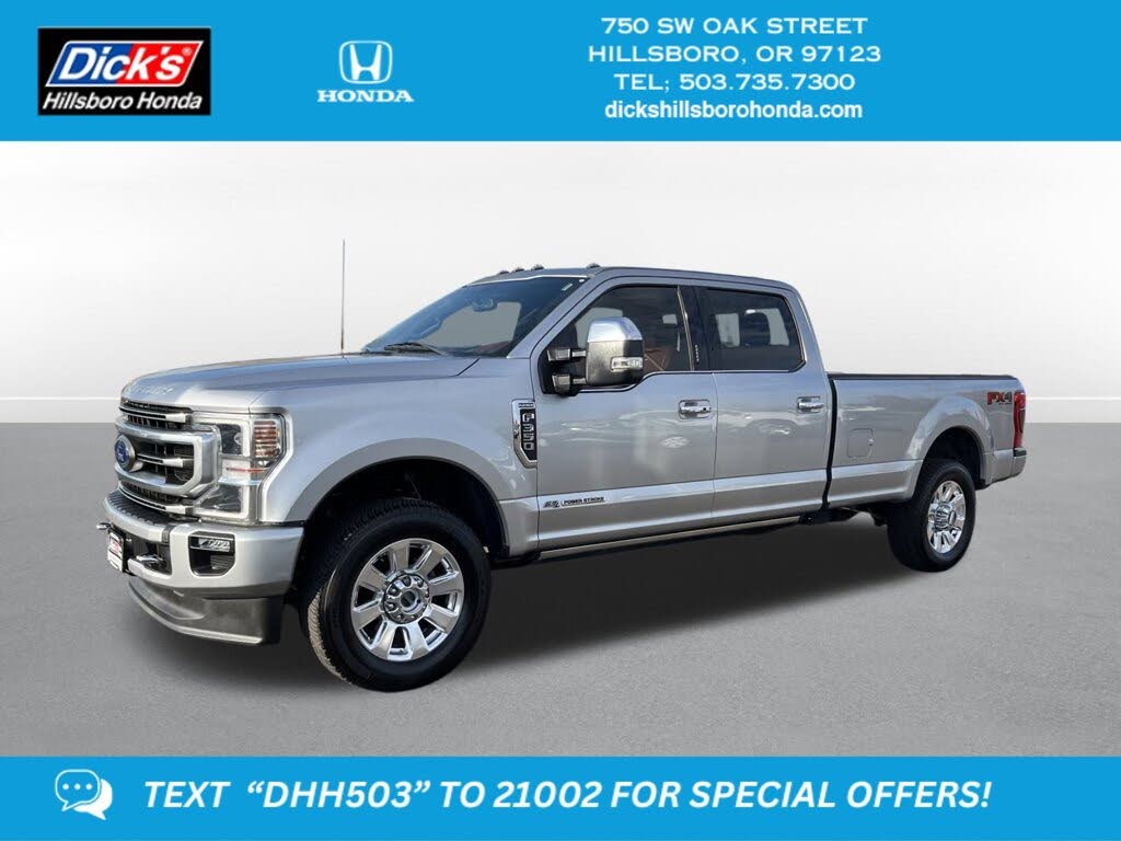 2022 Ford F-350 Super Duty Platinum Crew Cab 4WD