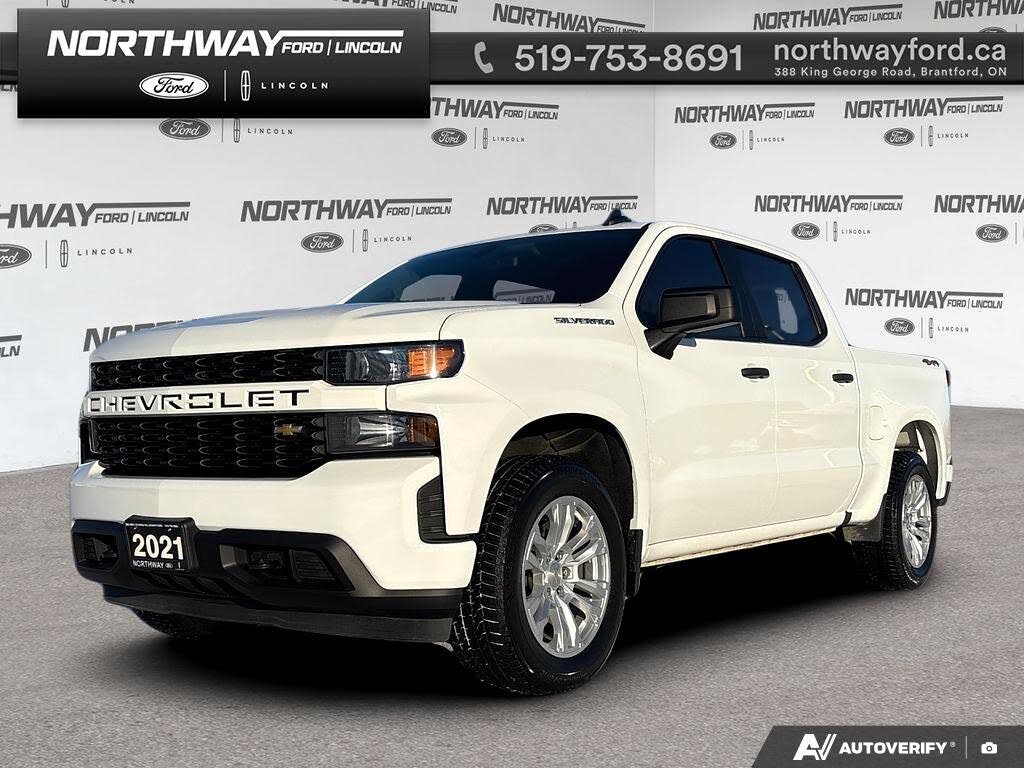 Chevrolet Silverado 1500 Custom Crew Cab 4WD 2021