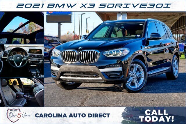 2021 BMW X3 sDrive30i RWD