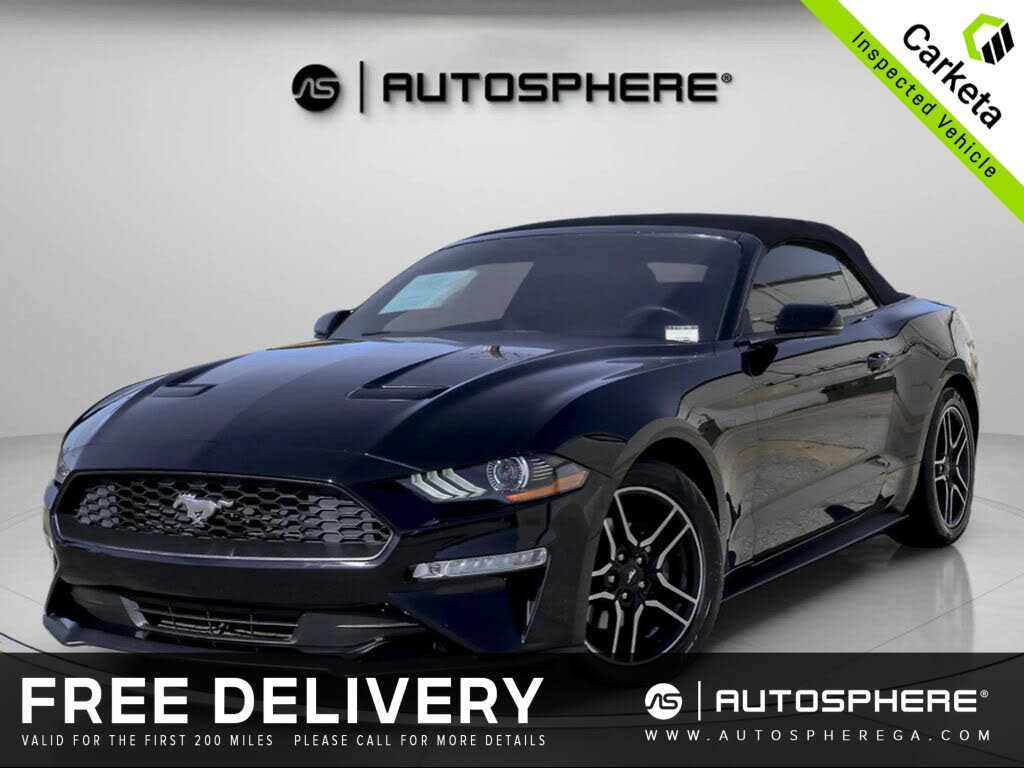 2018 Ford Mustang EcoBoost Premium Convertible RWD