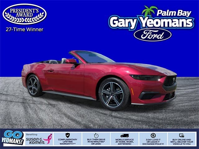 2025 Ford Mustang EcoBoost Premium Convertible RWD