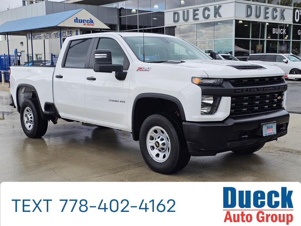 2022 Chevrolet Silverado 3500HD Work Truck Crew Cab 4WD
