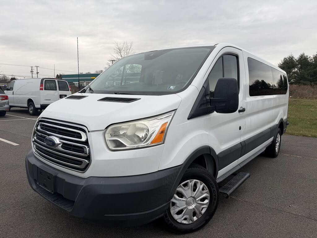 2015 Ford Transit Passenger 350 XL Low Roof LWB RWD with 60/40 Passenger-Side Doors