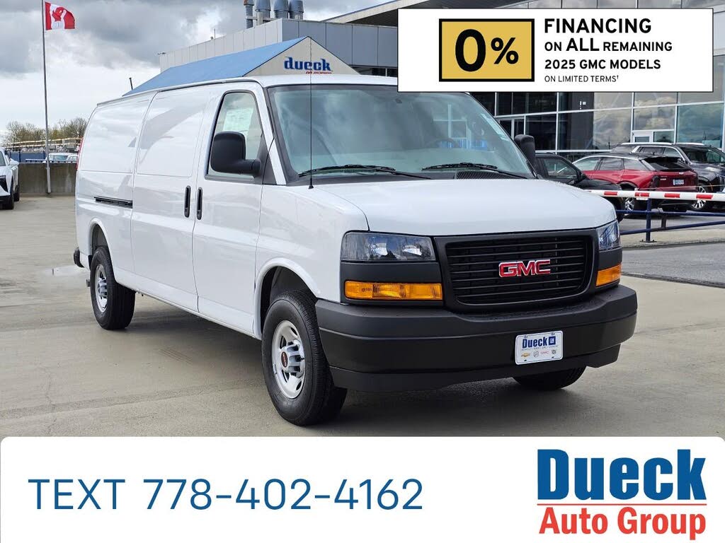2025 GMC Savana Cargo 3500 RWD