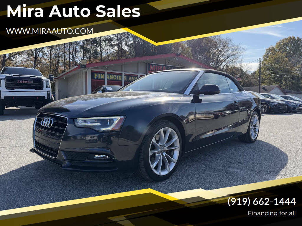 2013 Audi A5 2.0T Premium Plus Cabriolet FWD