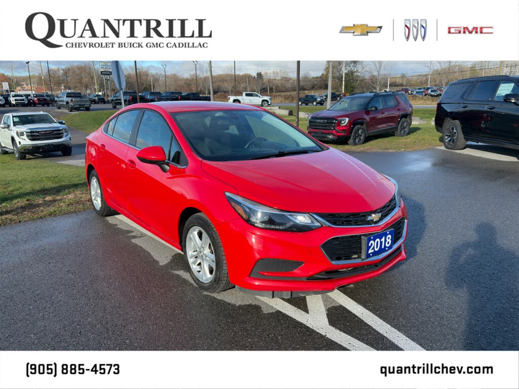 2018 Chevrolet Cruze LT Sedan FWD