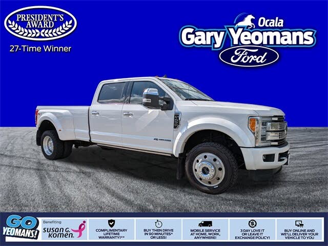 2019 Ford F-450 Super Duty Platinum Crew Cab LB DRW 4WD