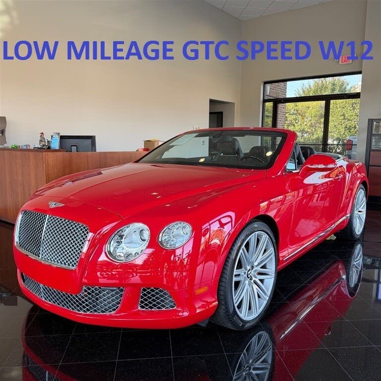 2014 Bentley Continental GTC Speed AWD