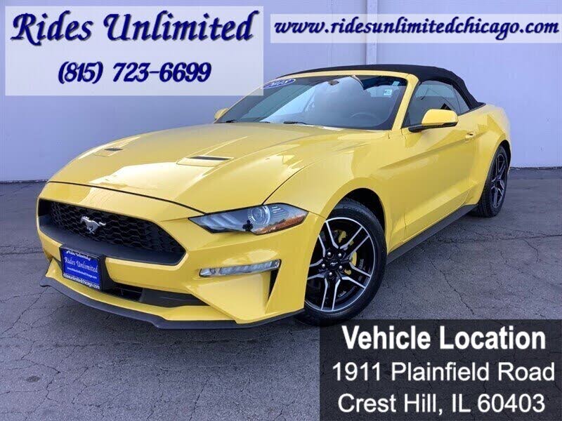 2018 Ford Mustang EcoBoost Convertible RWD