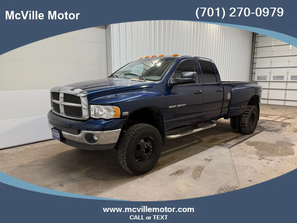 2003 Dodge RAM 3500 SLT Quad Cab LB DRW 4WD