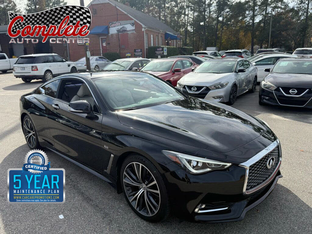 2018 INFINITI Q60 3.0t Luxe Coupe RWD