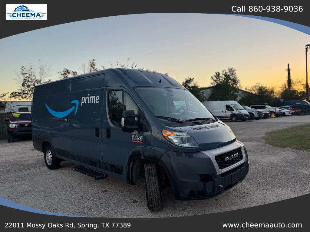 2019 RAM ProMaster 3500 159 High Roof Extended Cargo Van FWD