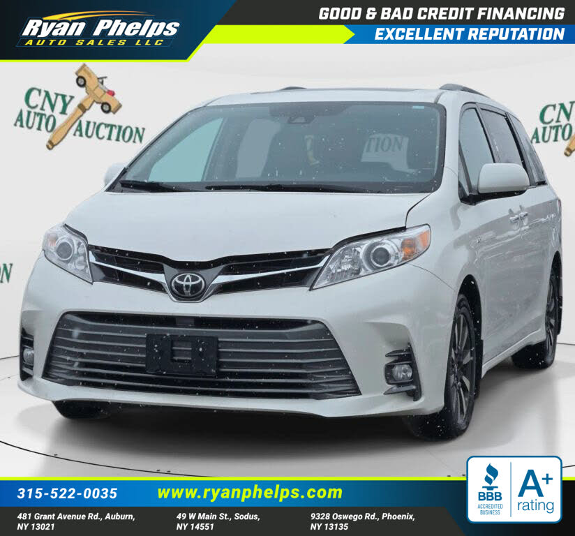 2019 Toyota Sienna XLE 7-Passenger AWD