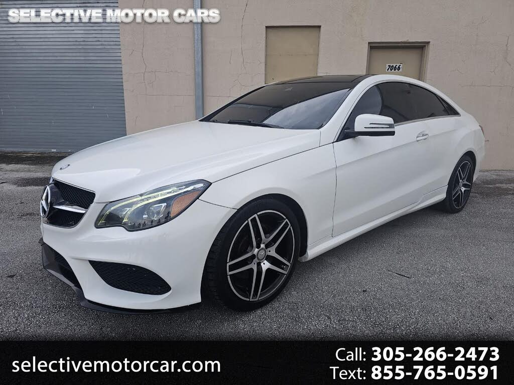 2016 Mercedes-Benz E-Class E 400 Coupe 4MATIC
