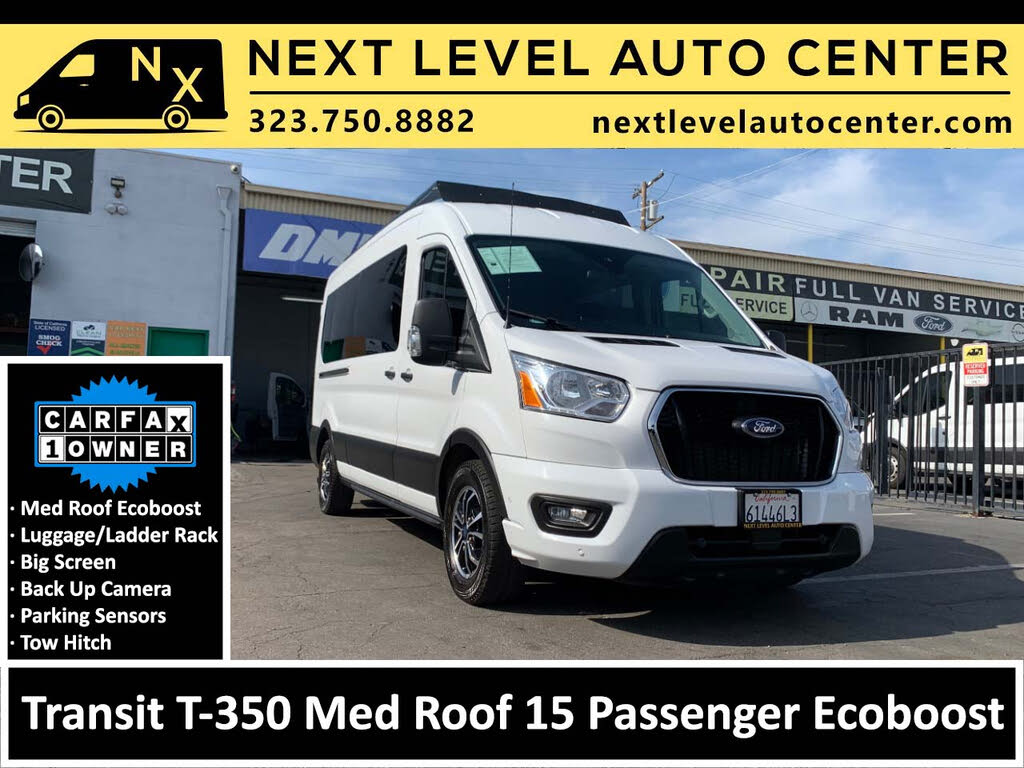 2022 Ford Transit Passenger 350 XLT Medium Roof LB RWD