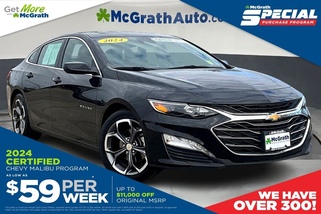2024 Chevrolet Malibu LT with 1LT FWD
