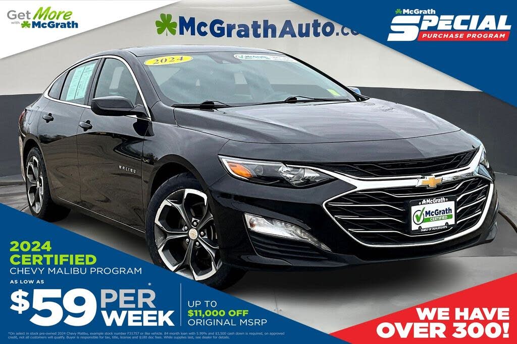 2024 Chevrolet Malibu LT with 1LT FWD