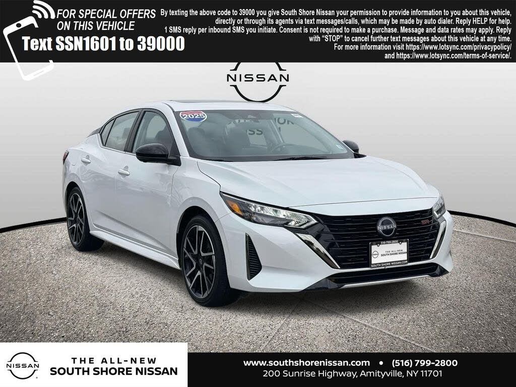 2025 Nissan Sentra SR FWD