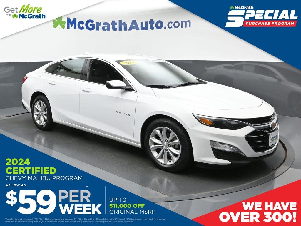 2024 Chevrolet Malibu LT with 1LT FWD