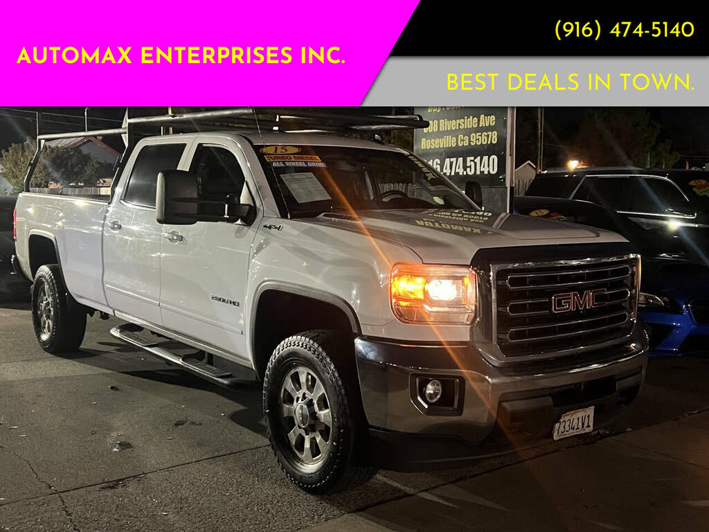 2015 GMC Sierra 2500HD SLE Crew Cab SB 4WD