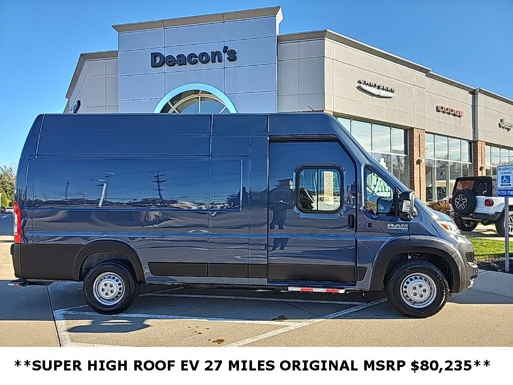 2024 RAM ProMaster EV Delivery 159 Super High Roof Step Van FWD