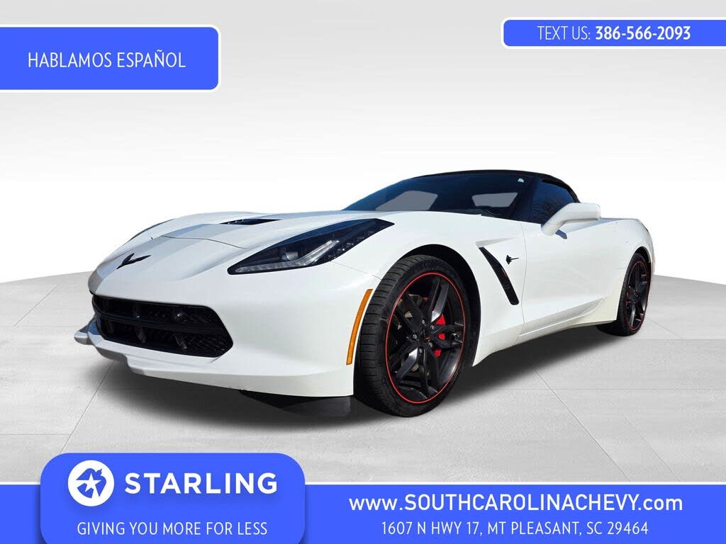 2016 Chevrolet Corvette Stingray 3LT Convertible RWD