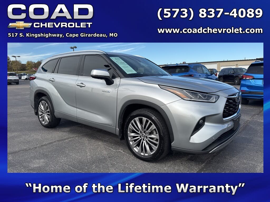 2021 Toyota Highlander Hybrid Platinum AWD