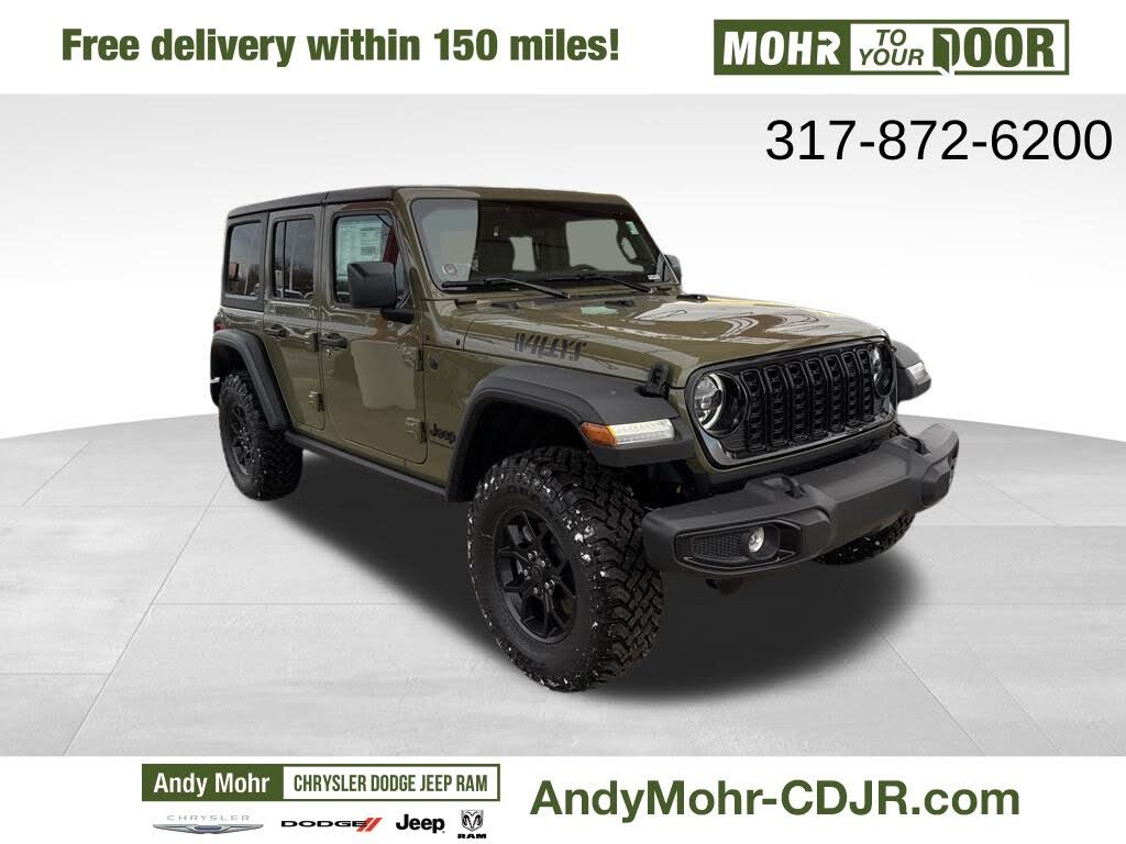 2025 Jeep Wrangler Willys 4-Door 4WD