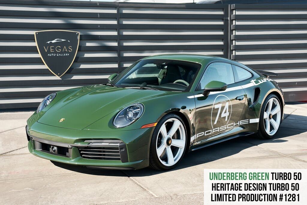 2025 Porsche 911 Turbo 50 Years Coupe AWD