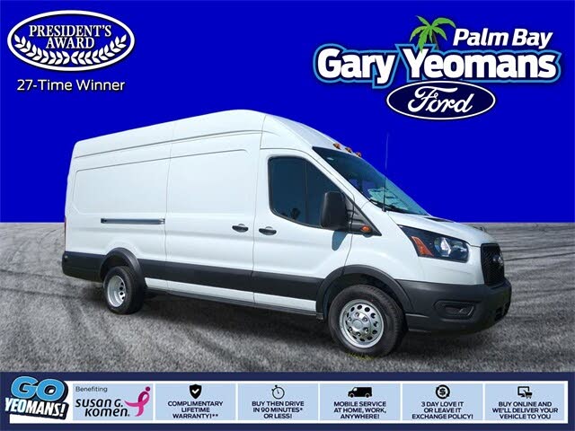 2026 Ford Transit Cargo 350 HD 9950 GVWR High Roof Extended LB DRW RWD