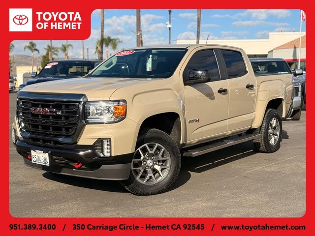 2022 GMC Canyon AT4 Crew Cab 4WD with Cloth