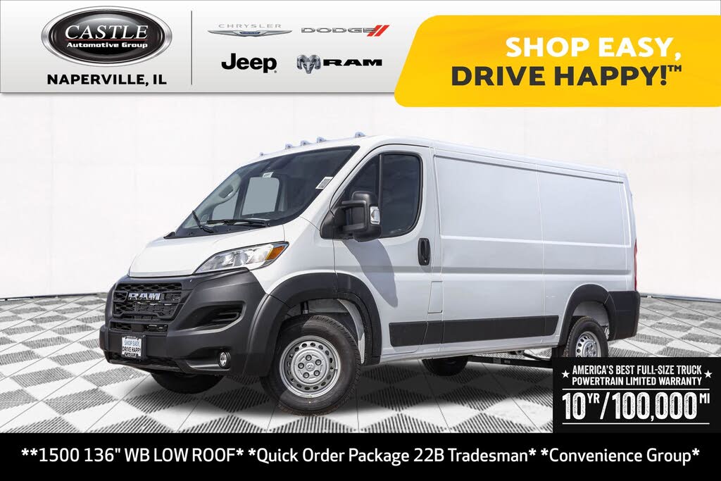 2026 RAM ProMaster 1500 Tradesman 136 Low Roof Cargo Van FWD