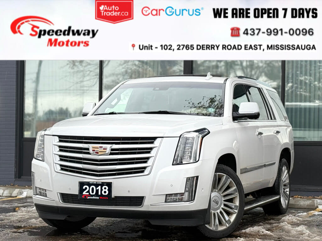 2018 Cadillac Escalade Platinum 4WD