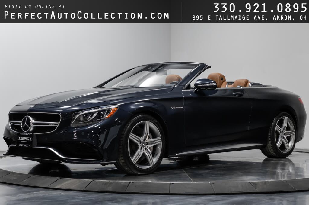 2017 Mercedes-Benz S-Class AMG S 63 Convertible 4MATIC