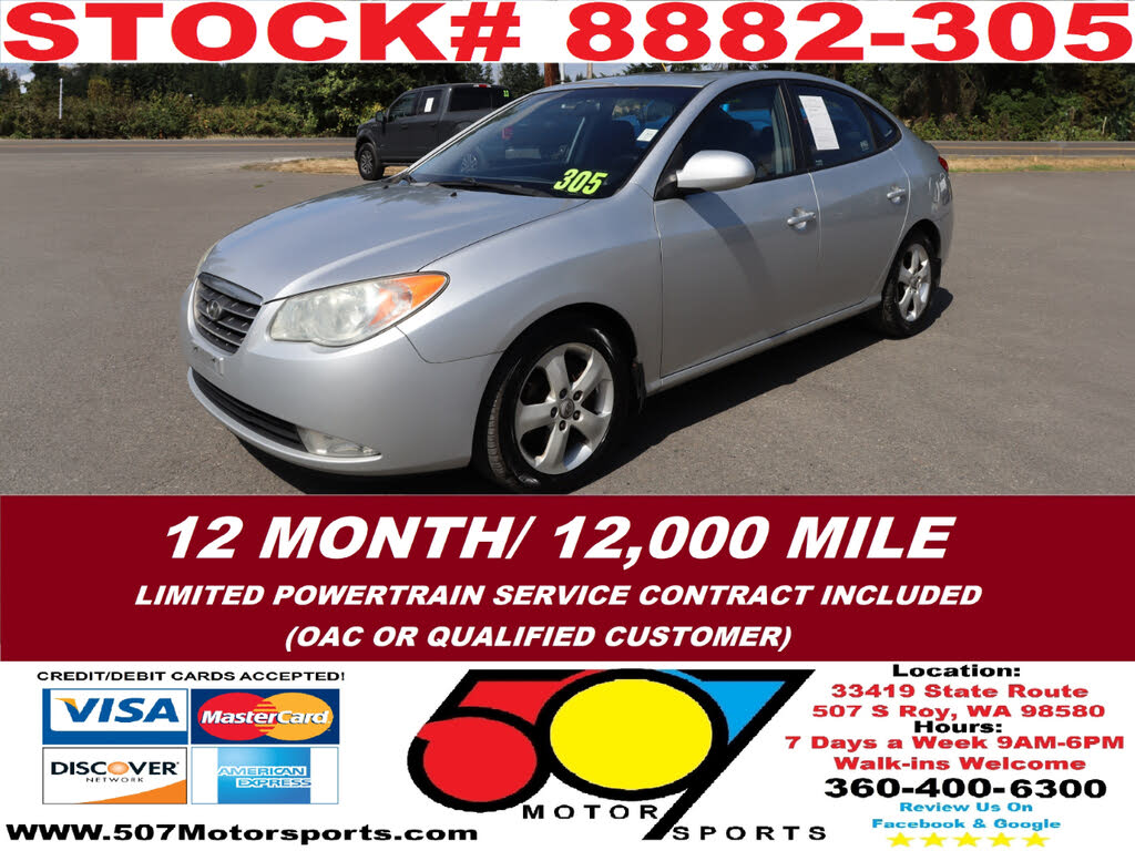 2008 Hyundai Elantra SE FWD