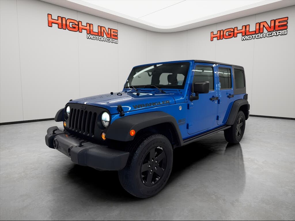 2016 Jeep Wrangler Unlimited Black Bear 4WD