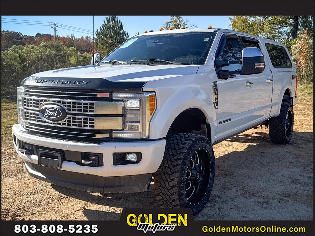 2017 Ford F-350 Super Duty Platinum Crew Cab LB 4WD