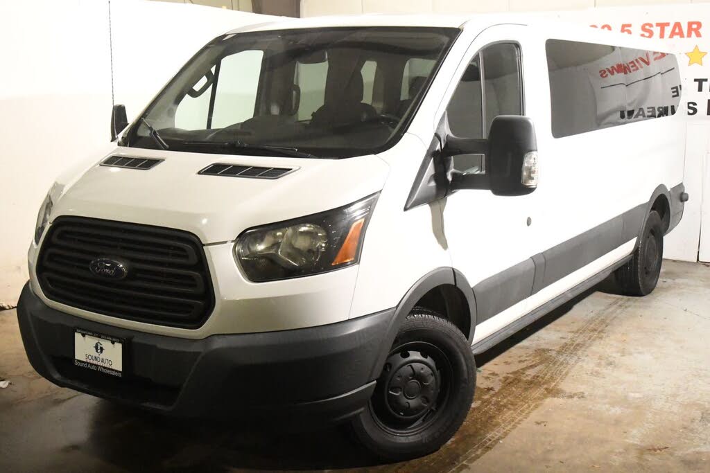 2016 Ford Transit Passenger 350 XLT Low Roof LWB RWD with 60/40 Passenger-Side Doors
