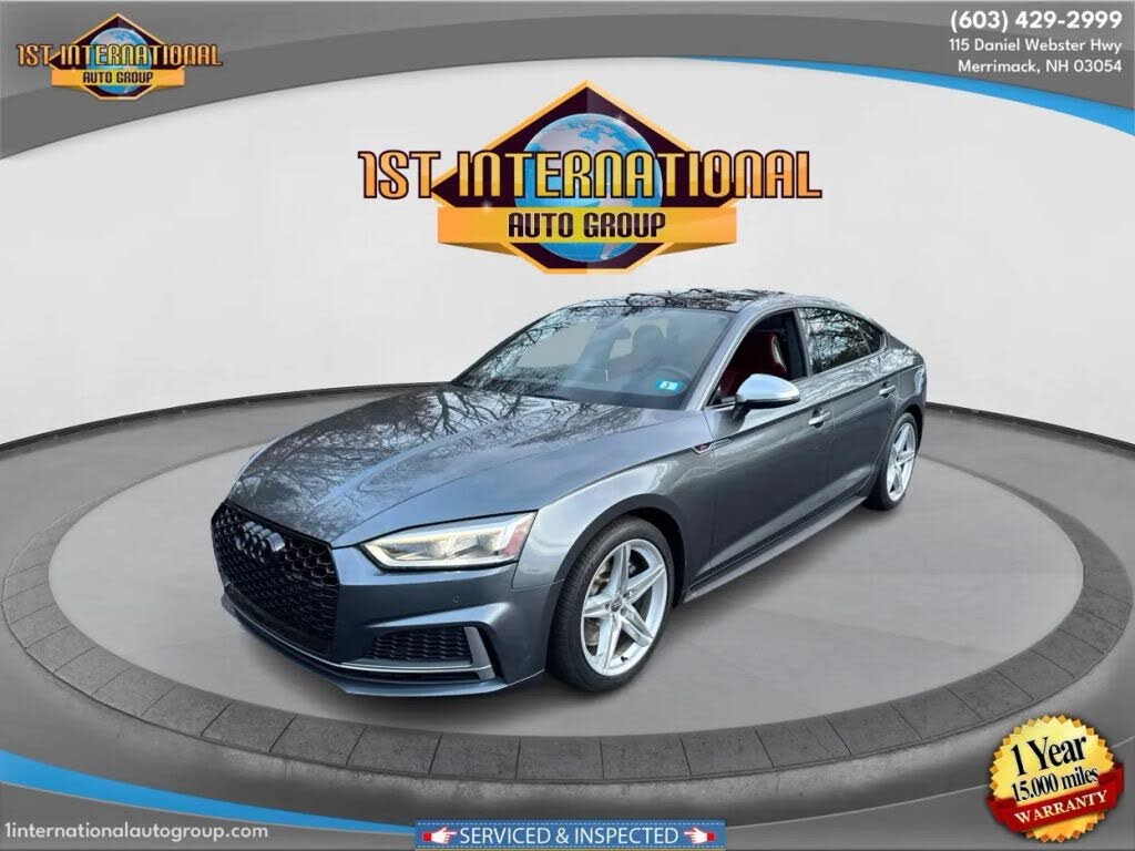 2019 Audi S5 Sportback 3.0T quattro Premium Plus AWD